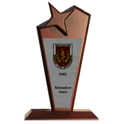 Ah�ap Plaket