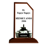 Ah�ap Plaket