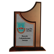 Ah�ap Plaket