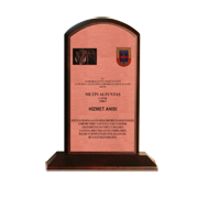 Ah�ap Plaket