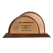 Ah�ap Plaket