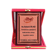 Ah�ap Plaket